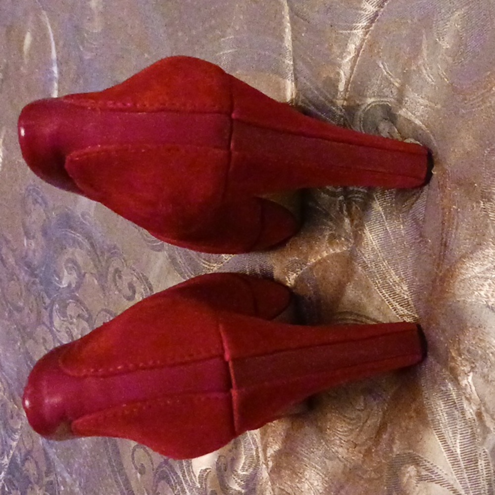 Bcbgeneration Suede Platform Heels 6 - image 3